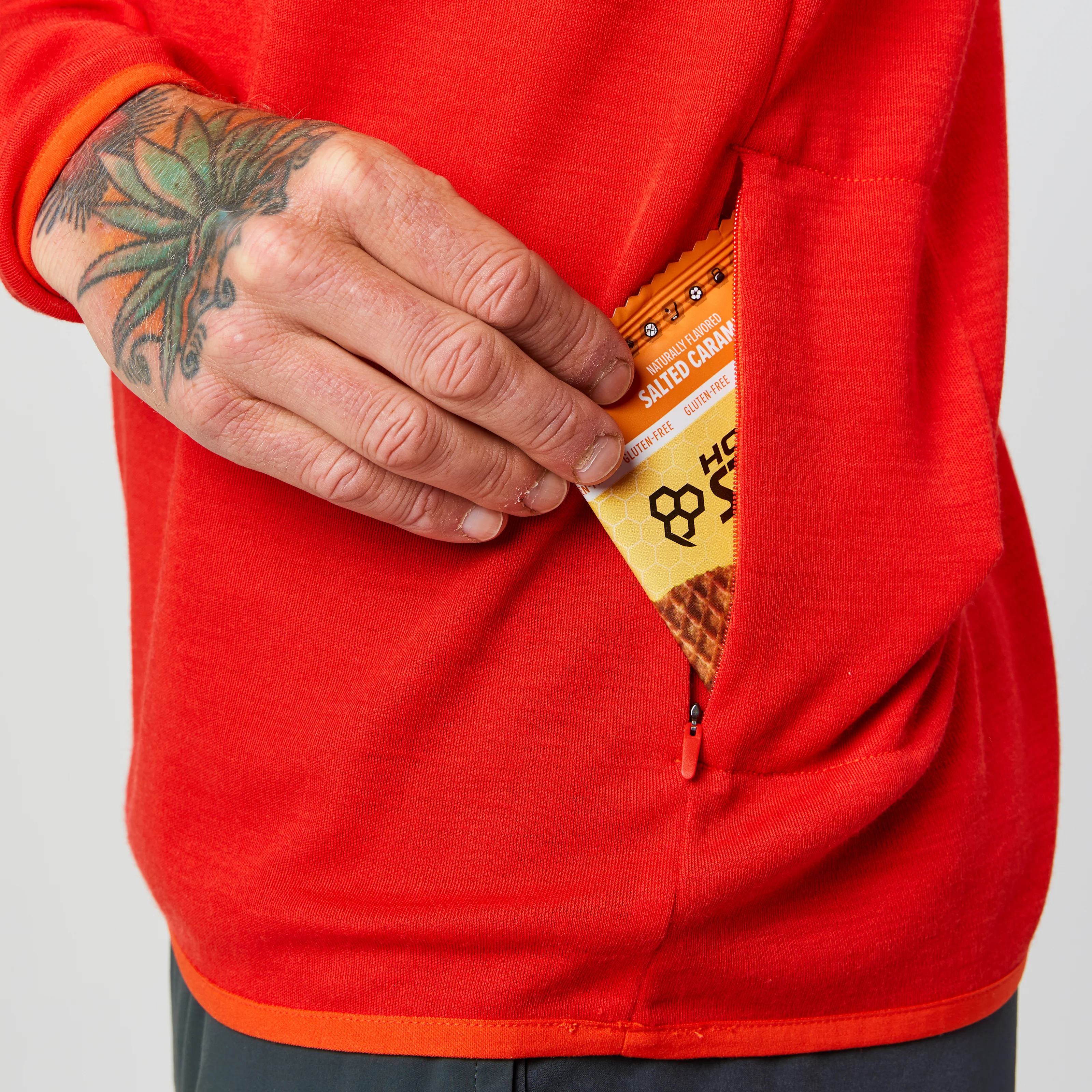 Men's Core Merino Wool 1/2 Zip - Image 15